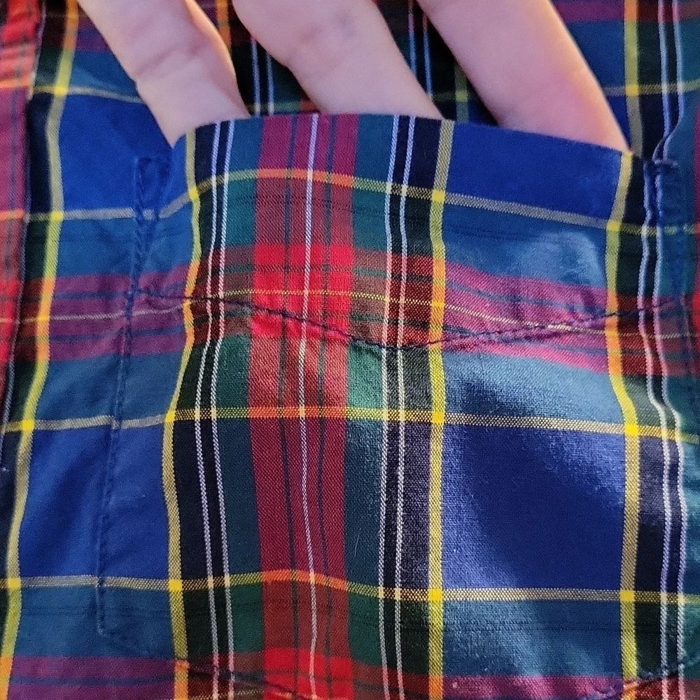 🩷 3/$15 Boys (S[6]) 2-piece Old Navy & Faded Gear Plaid Long Sleeve Shirts, EUC